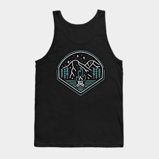 Camp fire Tank Top